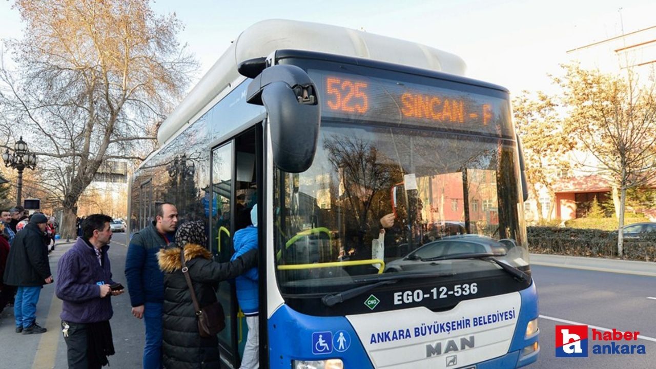 Ankara'da 19 Mayıs'ta toplu taşıma ücretsiz mi?