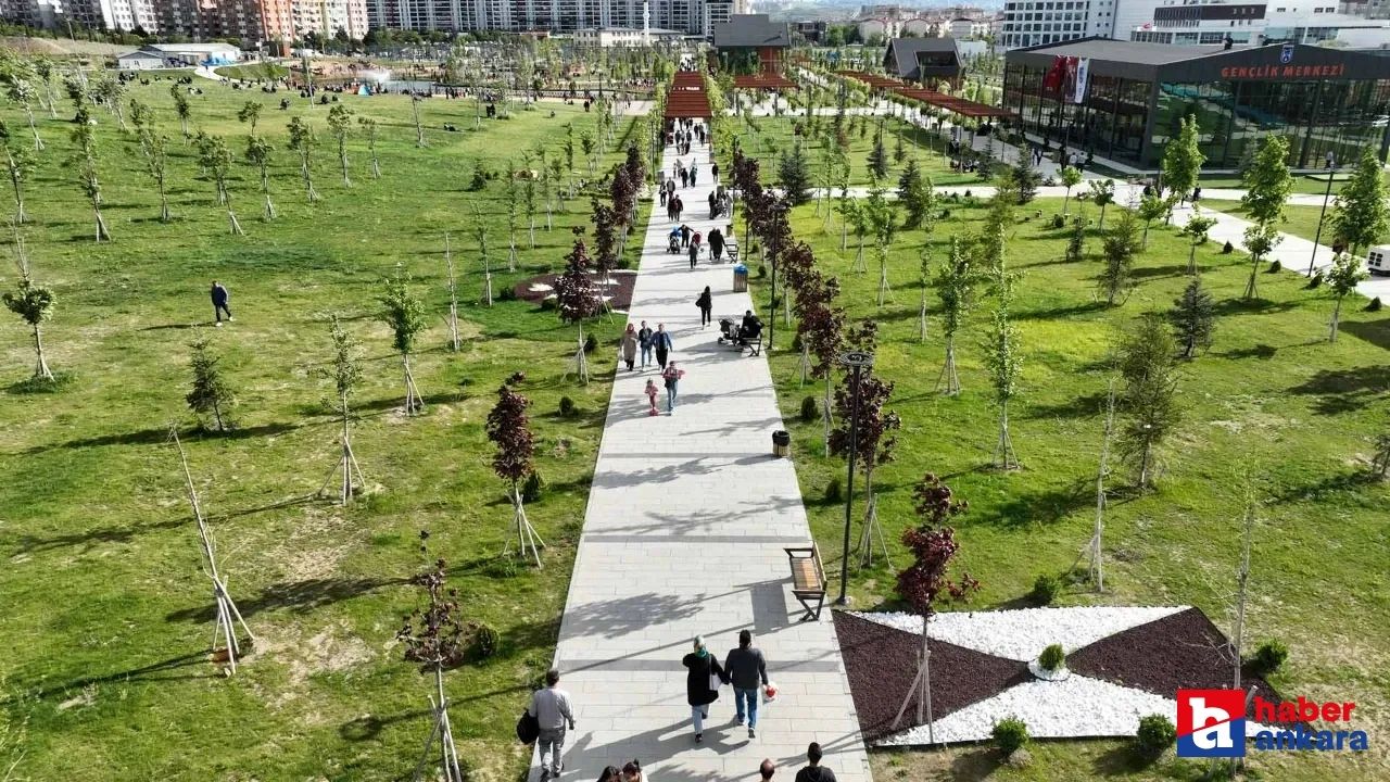 Batıkent Rekreasyon Alanı Ankaralılardan tam not aldı
