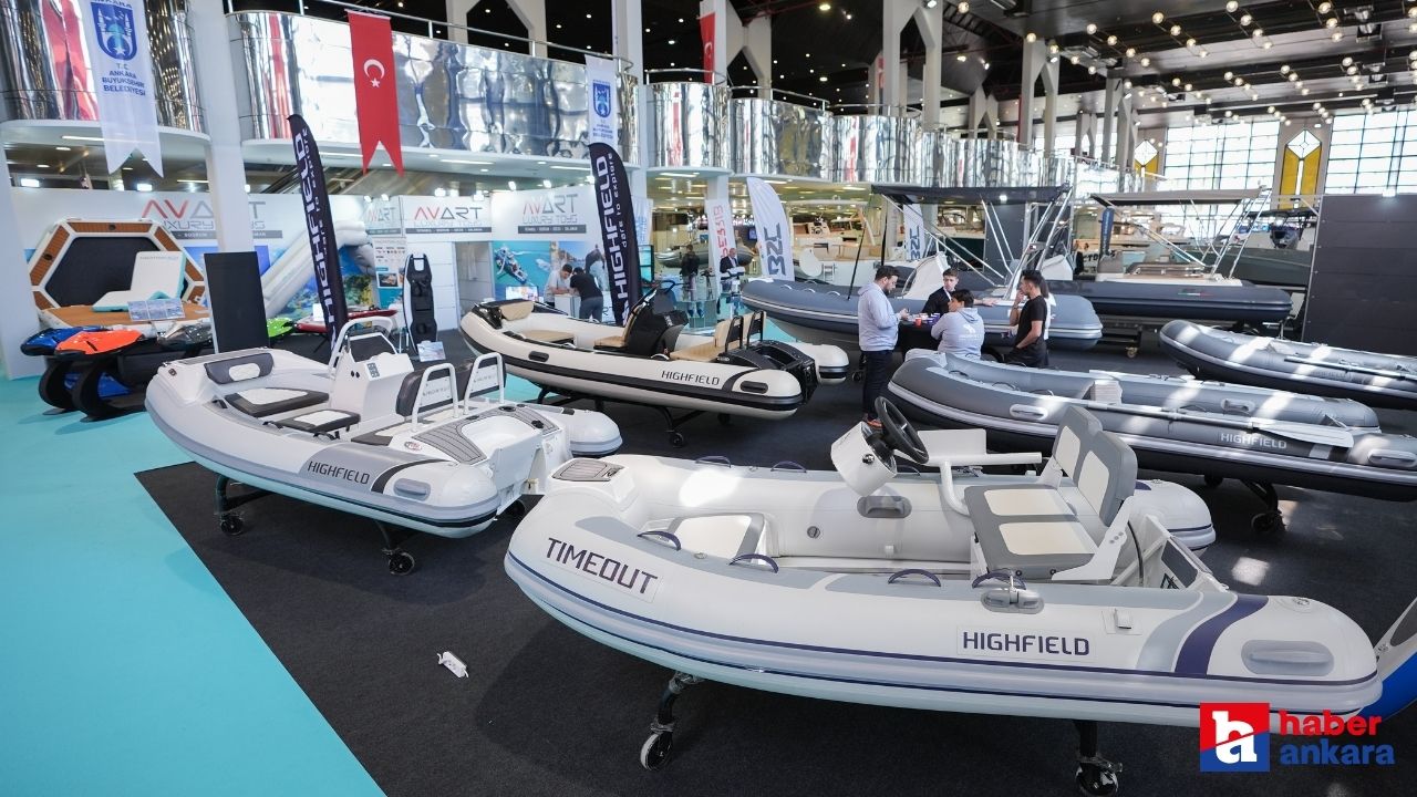 Yat ve tekne tutkunları Ankara Boat Show 2024'te buluştu