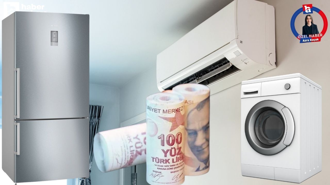 Evinde  çamaşır makinesi kliması buzdolabı olan Ankaralılar! Tek kalemde 14.517 TL ceza ödeyeceksiniz