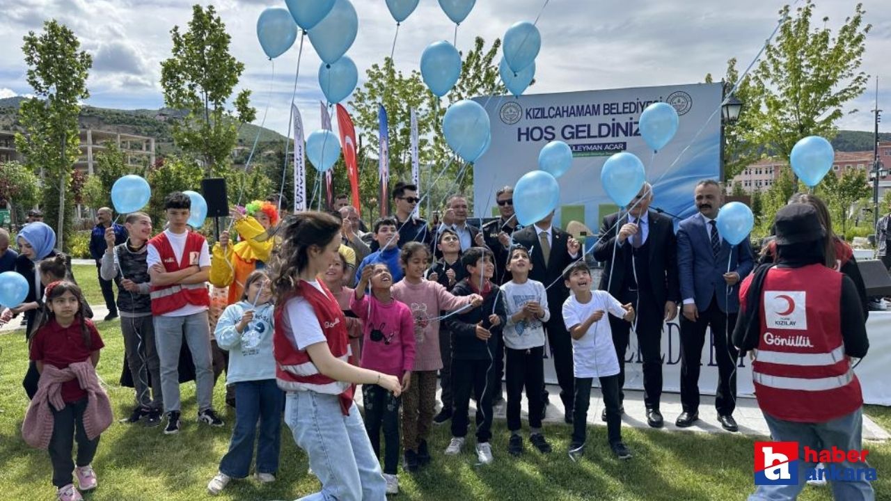 Ankara Kızılcahamam'da Engelliler Haftası kutlandı